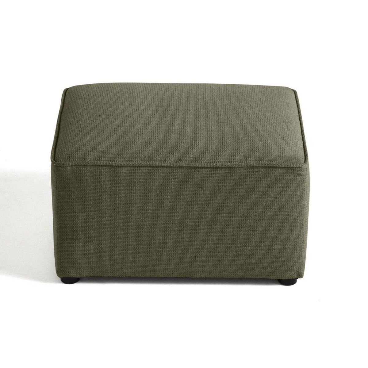 BEST MOBILIER Canopy - pouf - en tissu texturé