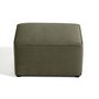 Voir la diapositive 4 : BEST MOBILIER Canopy - pouf - en tissu texturé