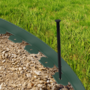 Voir la diapositive 3 : ID MARKET Bordurette de jardin flexible 10 M verte hauteur 5 CM + 30 piquets