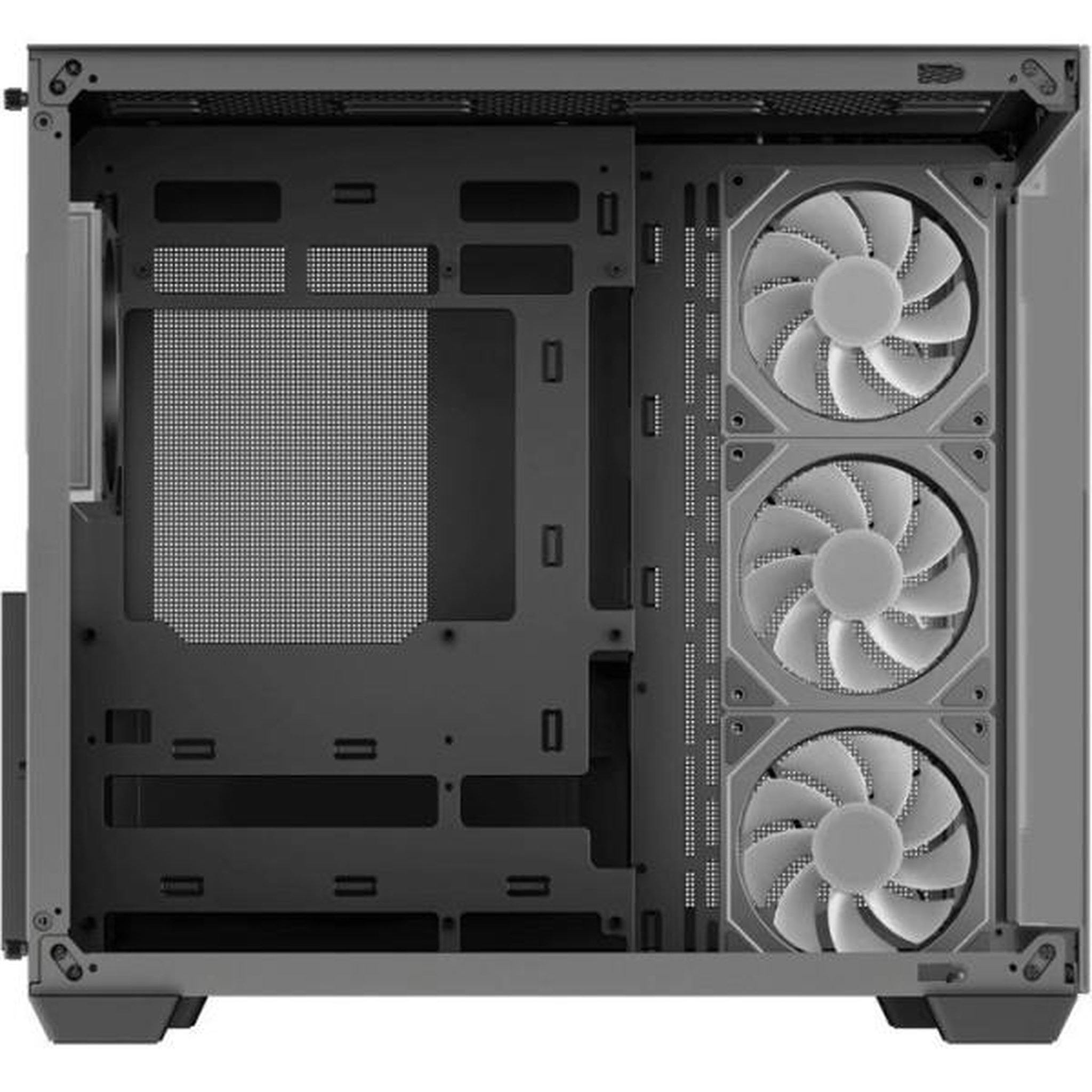Voir la diapositive 5 : Deepcool Boitier PC - DEEPCOOL - R-CG530-BKADA4-G-1 - Mini tour - Format Mini-ITX / Micro-ATX / ATX & Micro-ATX - 4 ventilateurs ARGB - N