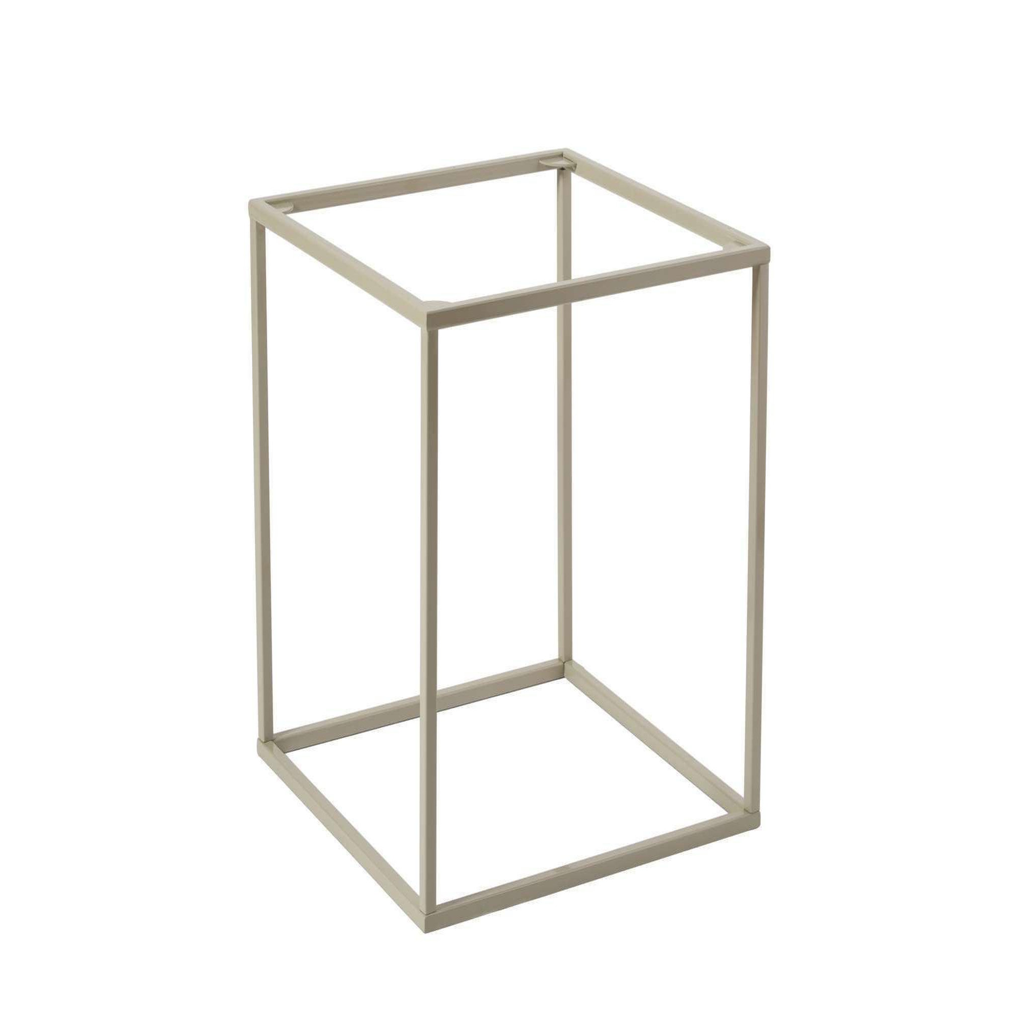 Voir la diapositive 4 : Habitat et Jardin Table basse en métal  koala  45 x 45 x 52 cm - taupe