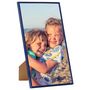 Voir la diapositive 2 : VIDAXL Collage de cadres photo 3 pcs de table Bleu 13x18 cm MDF