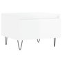 Voir la diapositive 5 : VIDAXL Tables basses 2 pcs blanc brillant 50x46x35cm bois d'ingenierie