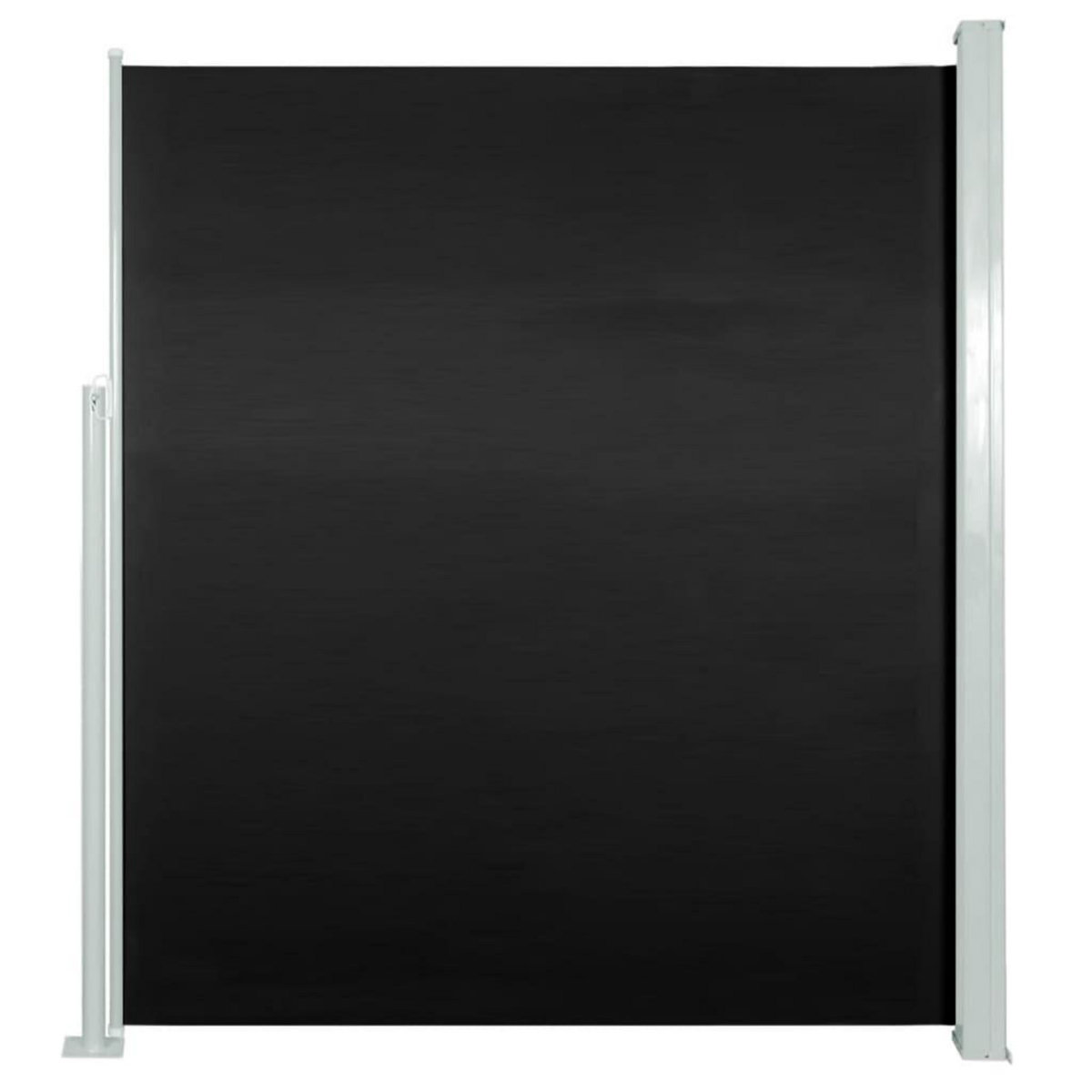 VIDAXL Auvent lateral retractable de patio 160x300 cm Noir