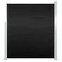 Voir la diapositive 2 : VIDAXL Auvent lateral retractable de patio 160x300 cm Noir