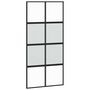 Voir la diapositive 4 : VIDAXL Porte coulissante kit de quincaillerie trempe verre aluminium