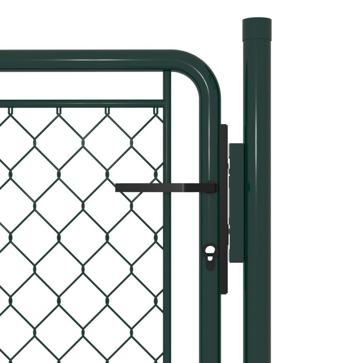 VIDAXL Portillon Acier 100 x 75 cm Vert