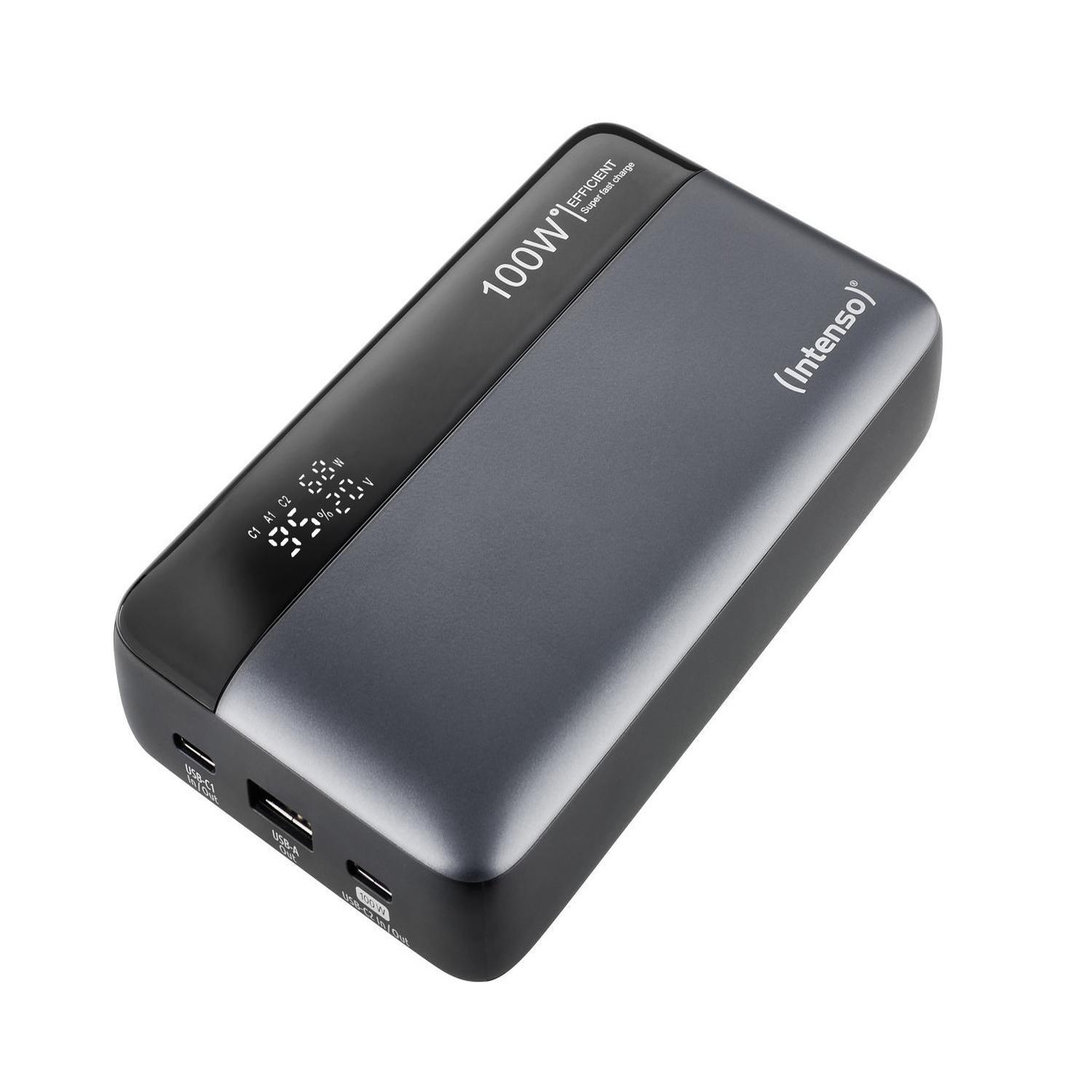 Voir la diapositive 2 : Intenso Intenso 7350050 banque d'alimentation électrique Lithium-Ion (Li-Ion) 20000 mAh Noir, Gris