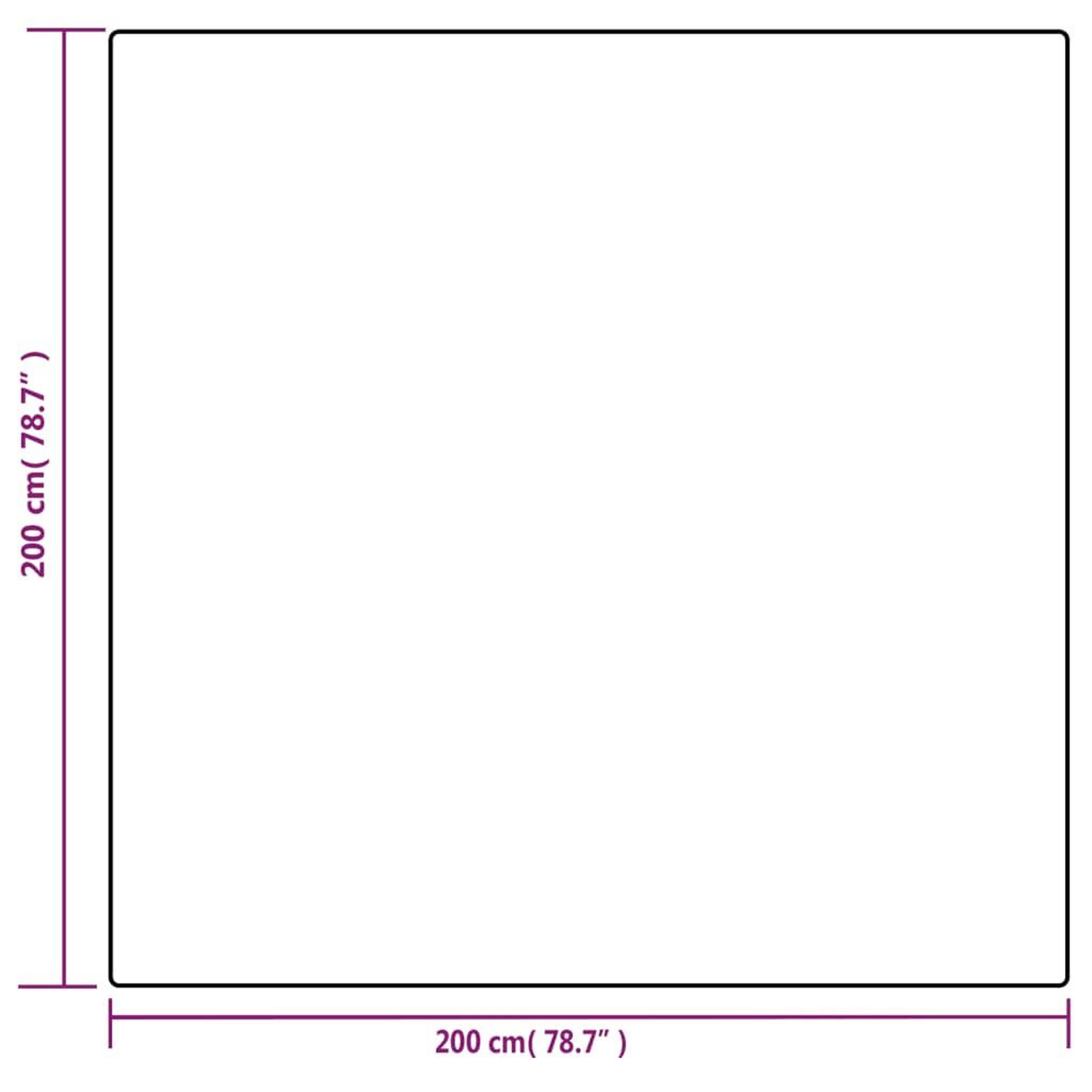 Voir la diapositive 6 : VIDAXL Couverture lestee avec housse Gris 200x200 cm 9 kg Tissu
