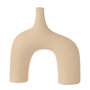 Voir la diapositive 1 : Paris Prix Vase Design  Camille  30cm Beige