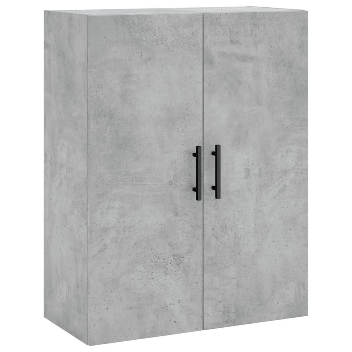 VIDAXL Armoire murale gris beton 69,5x34x90 cm