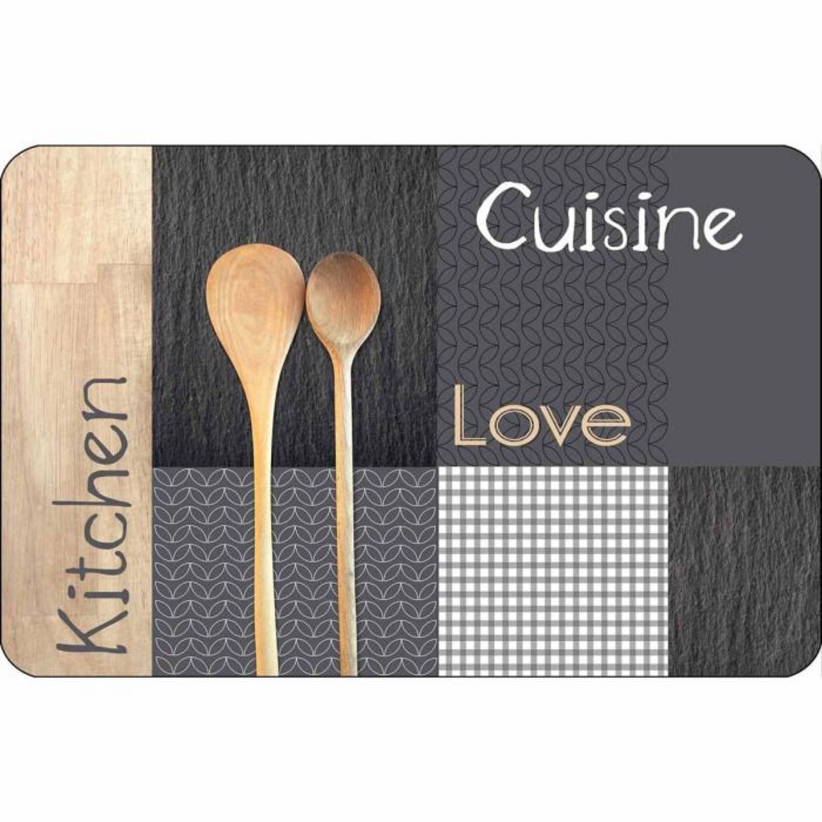 Paris Prix Set de Table Cuisine  Cantine  28x44cm Noir