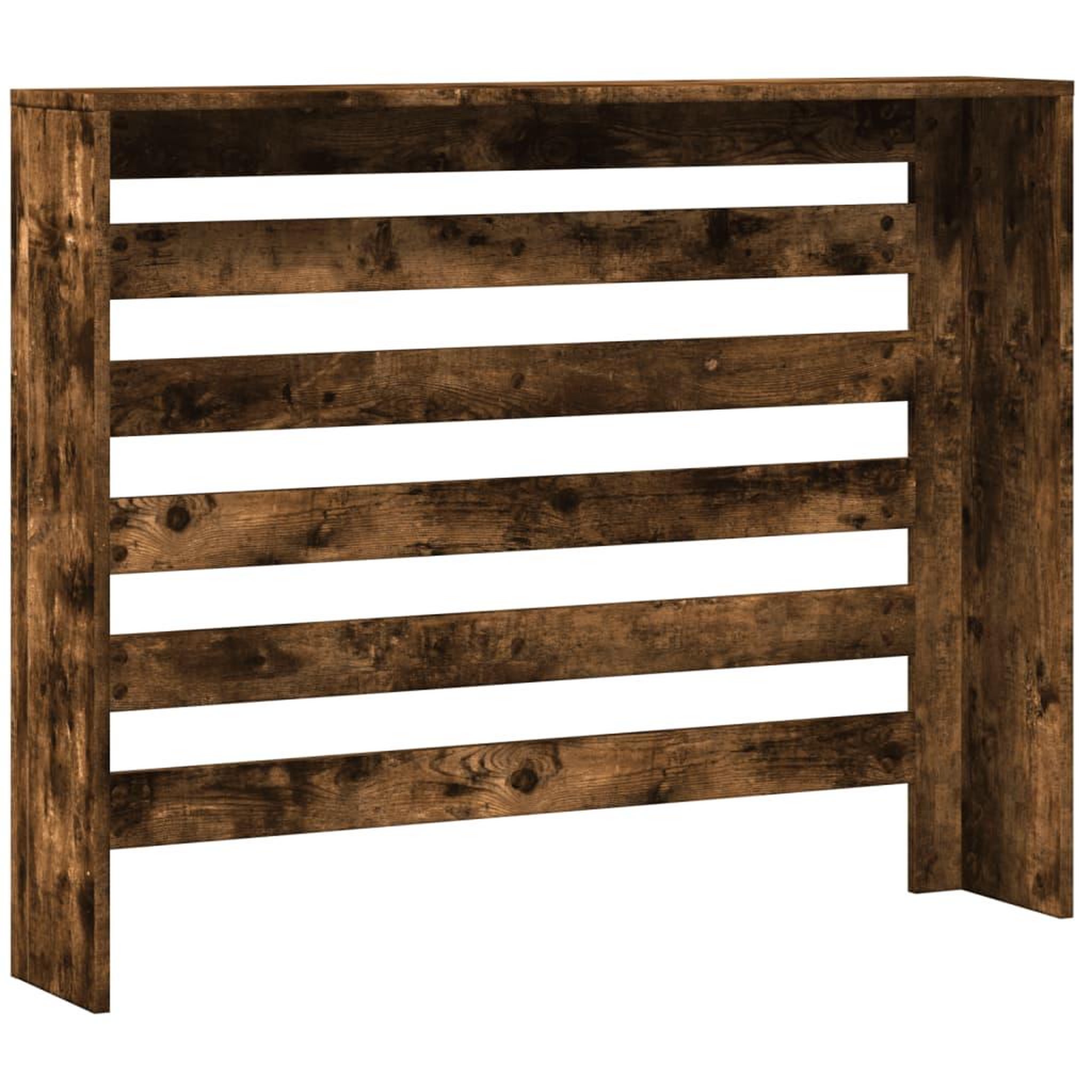 Voir la diapositive 5 : VIDAXL Cache-radiateur chene fume 104x20x82 cm bois d'ingenierie