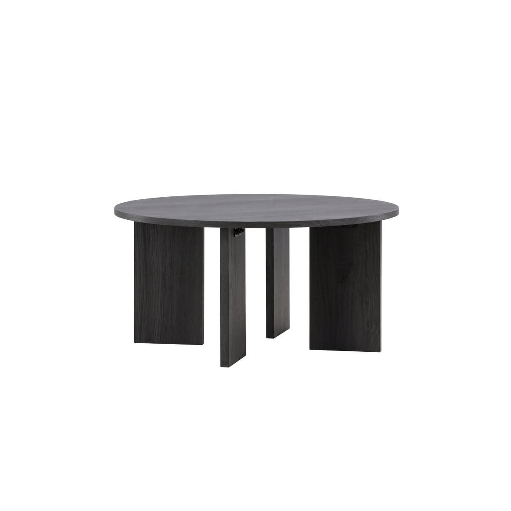 Voir la diapositive 3 : Paris Prix Table basse ronde design  askeron  80cm noir