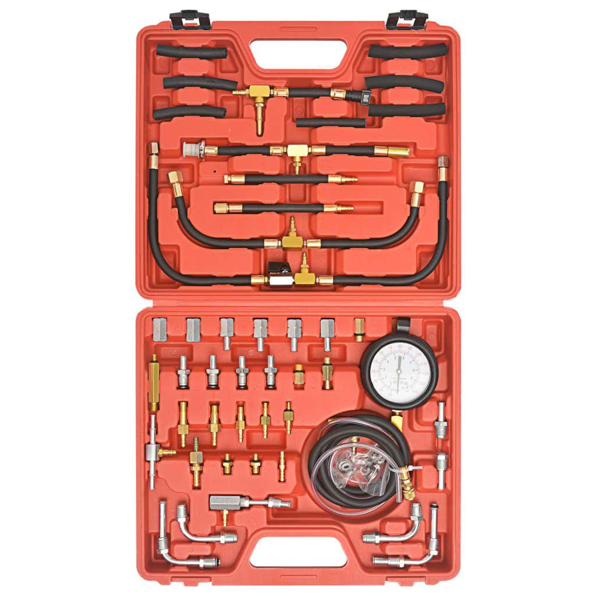 Voir la diapositive 3 : VIDAXL Kit de testeur de pression d'injection de carburant