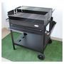 Voir la diapositive 2 : Imor Barbecue charbon de bois en acier XL V20 MADRID