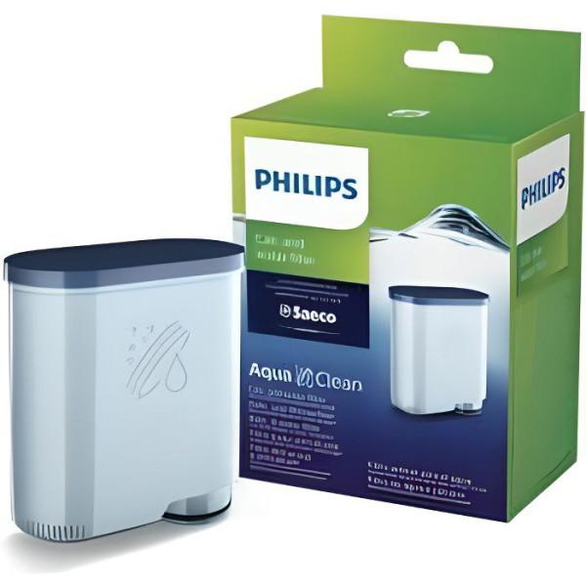 Philips Filtre a eau et a calcaire aquaclean pour machine espresso philips ca6903/10