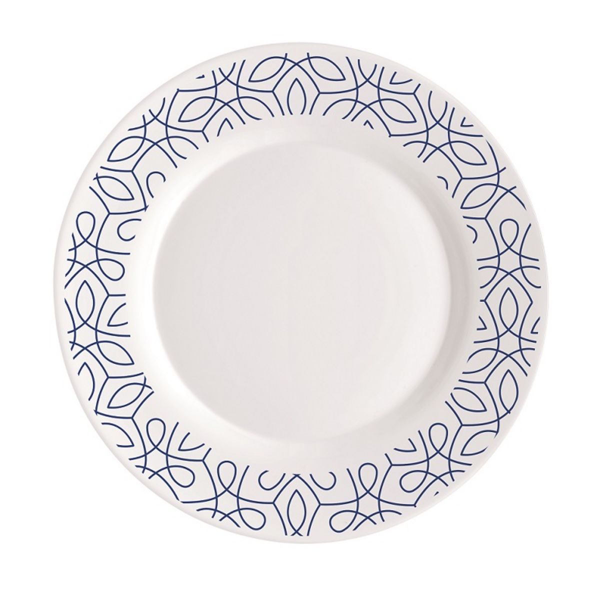 Service d'assiettes de 18 pièces Opale  Bormioli "RICAMO" 