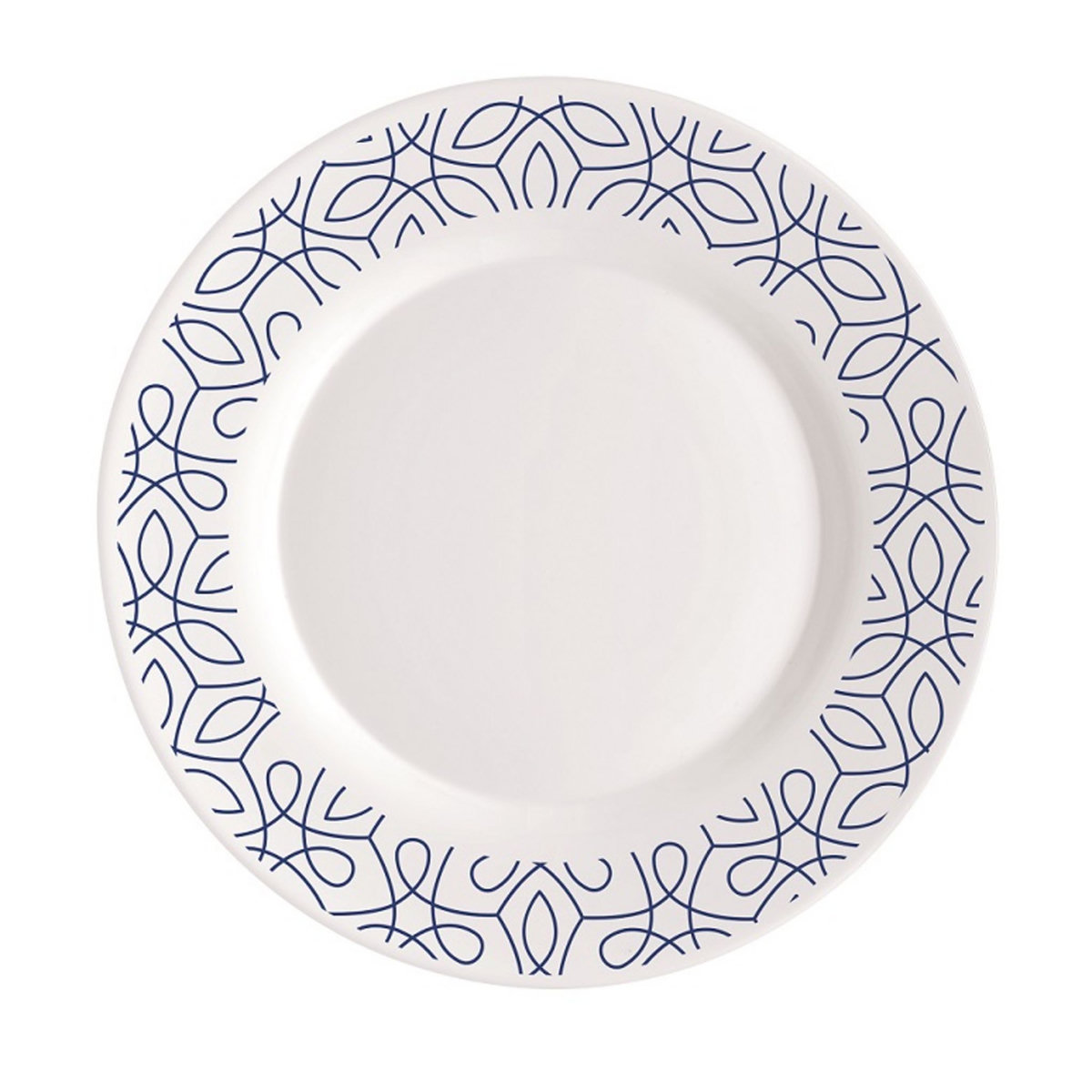 Service d'assiettes de 18 pièces Opale  Bormioli "RICAMO" 