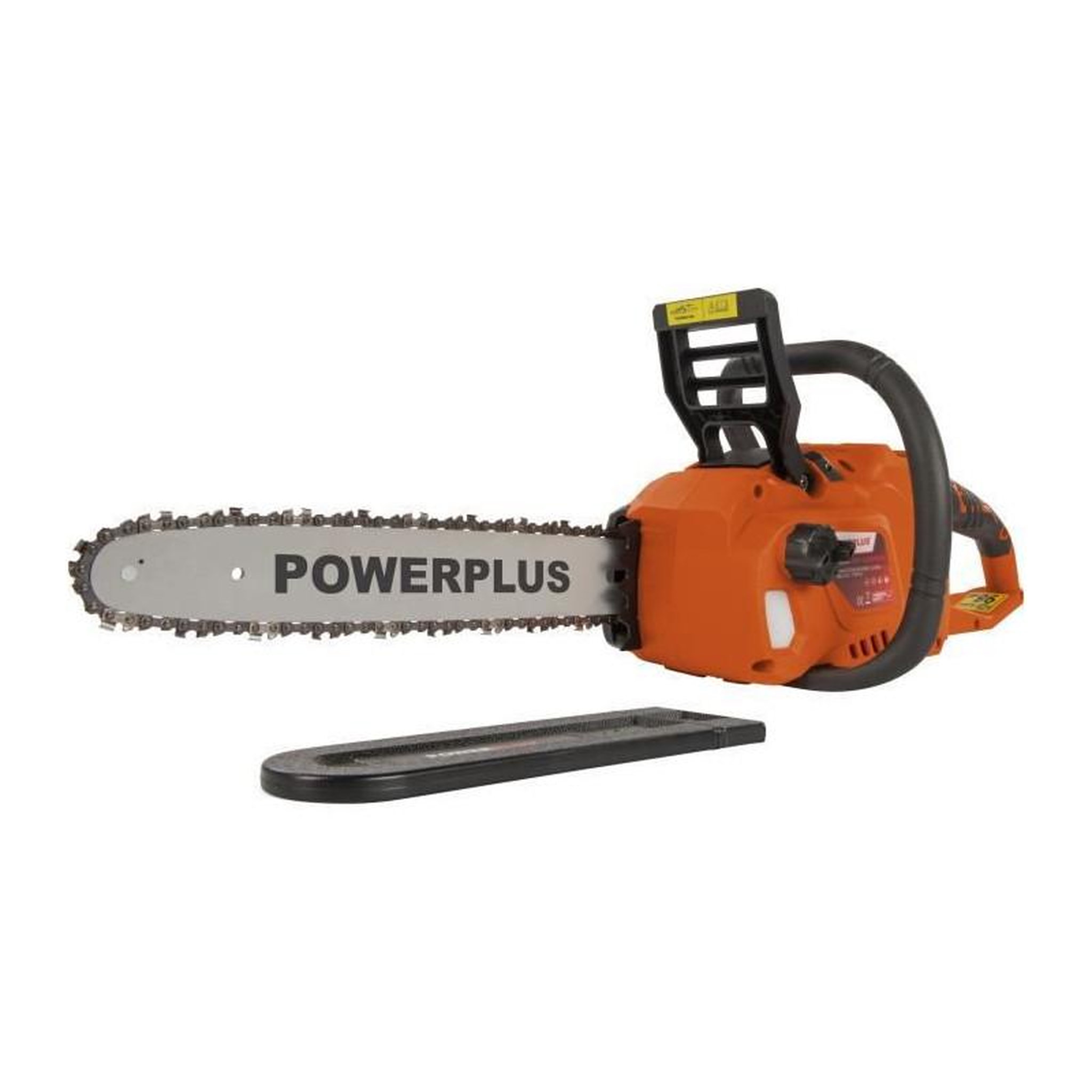 DUAL POWER Tronçonneuse a batterie 40V Dual Power POWDPG7576 - Guide de 350 mm, moteur brusless - Livrée sans batterie ni chargeur