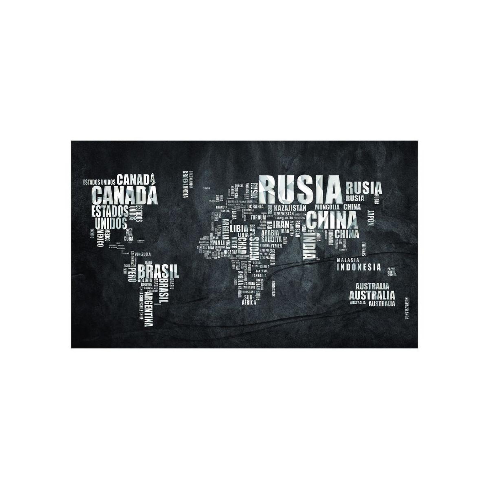 Voir la diapositive 2 : Paris Prix Papier peint  spanish geography ii  450x270cm