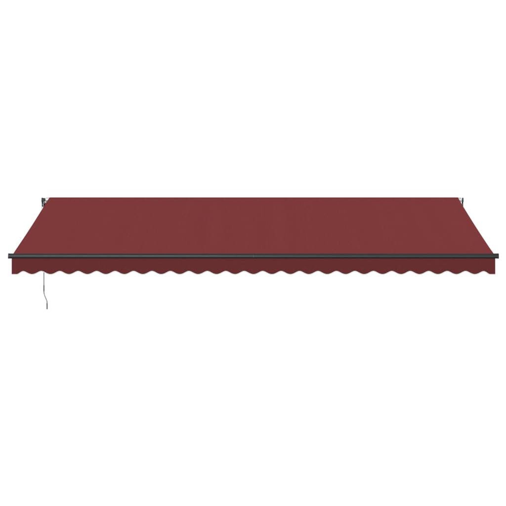 Voir la diapositive 3 : VIDAXL Auvent retractable automatique bordeaux 600x300 cm