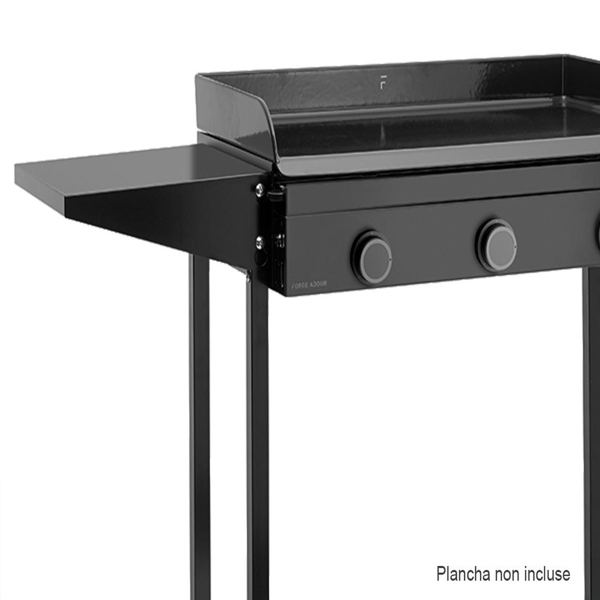 Voir la diapositive 3 : FORGE ADOUR Chariot Plancha CHO A 75 en acier pour Origin 75