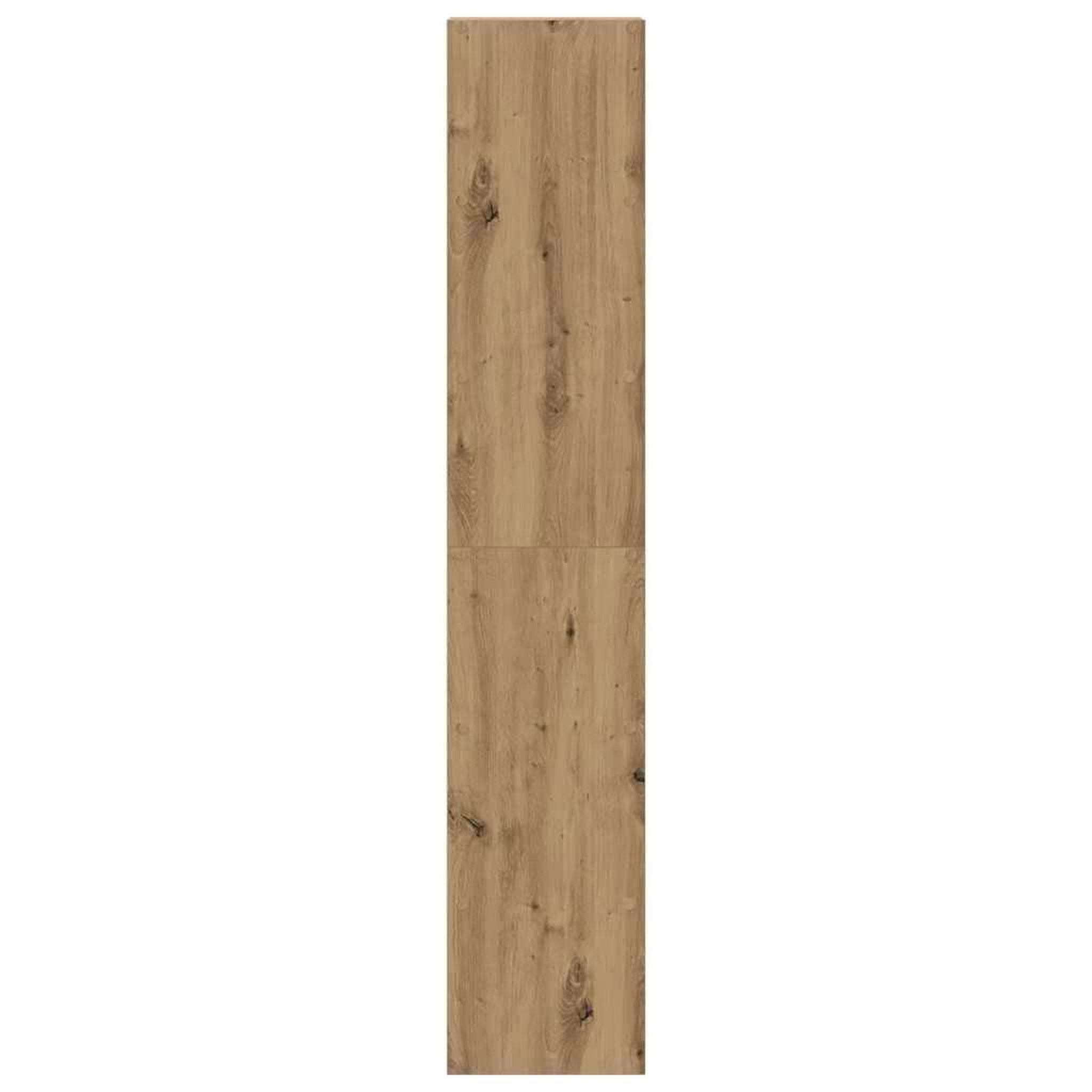 Voir la diapositive 5 : VIDAXL Bibliotheques 2 pcs empilable chene artisanal bois d'ingenierie