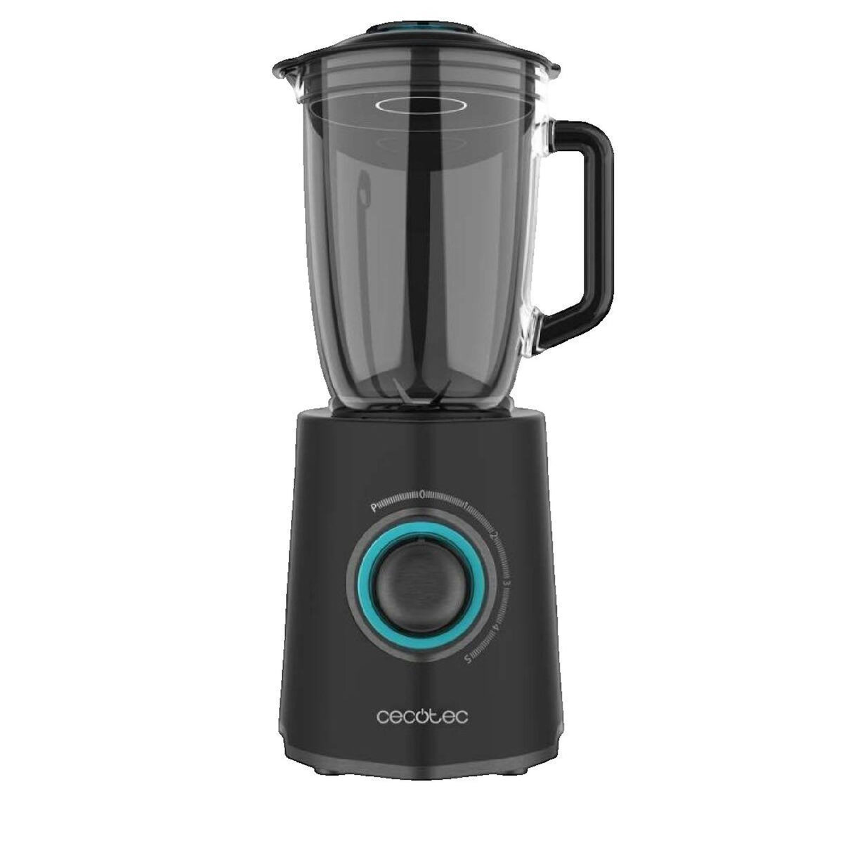 CECOTEC Mixeur-Blender Cecotec Power Black Titanium 2300MAX Mix Go Titane noir