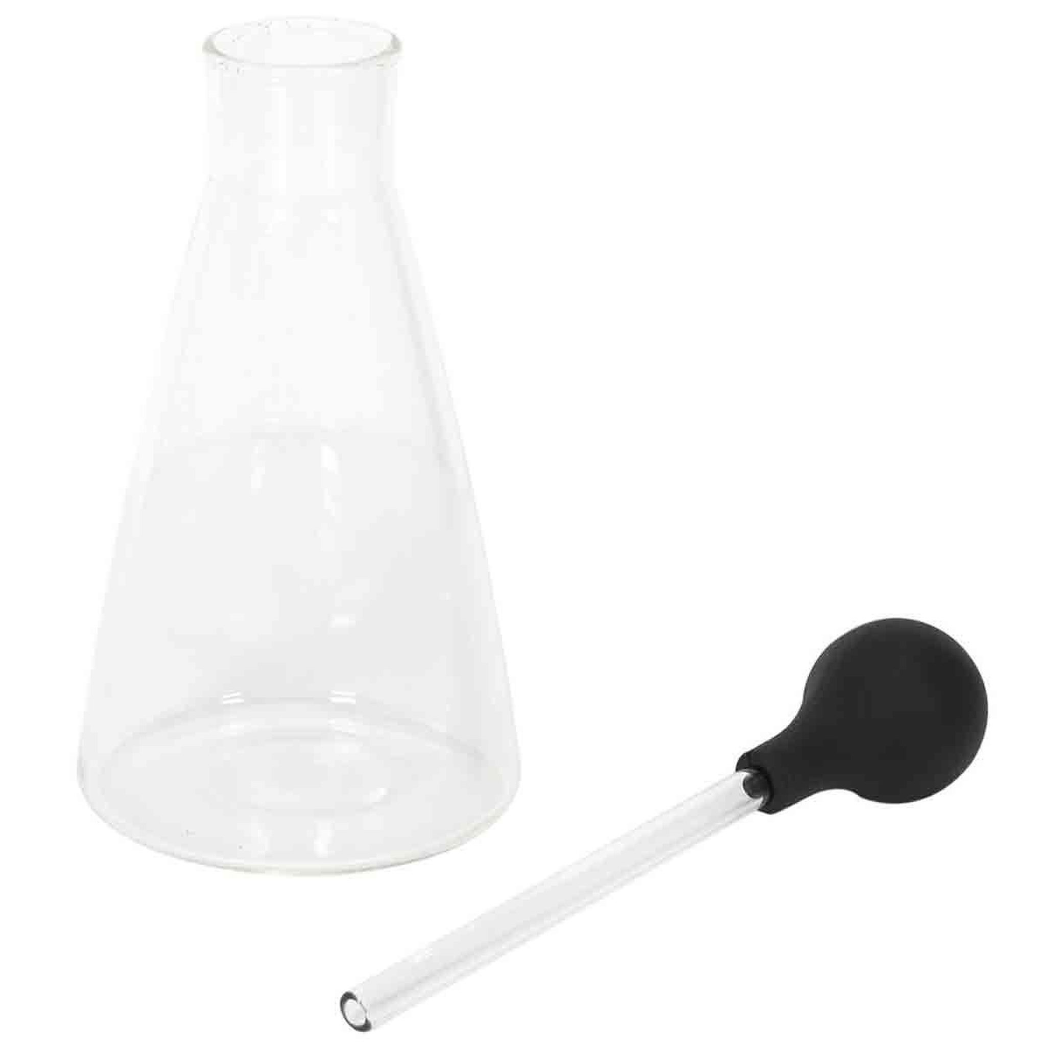 Voir la diapositive 1 : The Home Deco Factory Bouteille à Huile  Avec Pipette  15cm Transparent