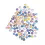 Rayher Mélange de pompons, 7mm ø, pastel,  couleurs assorties, 120 pces