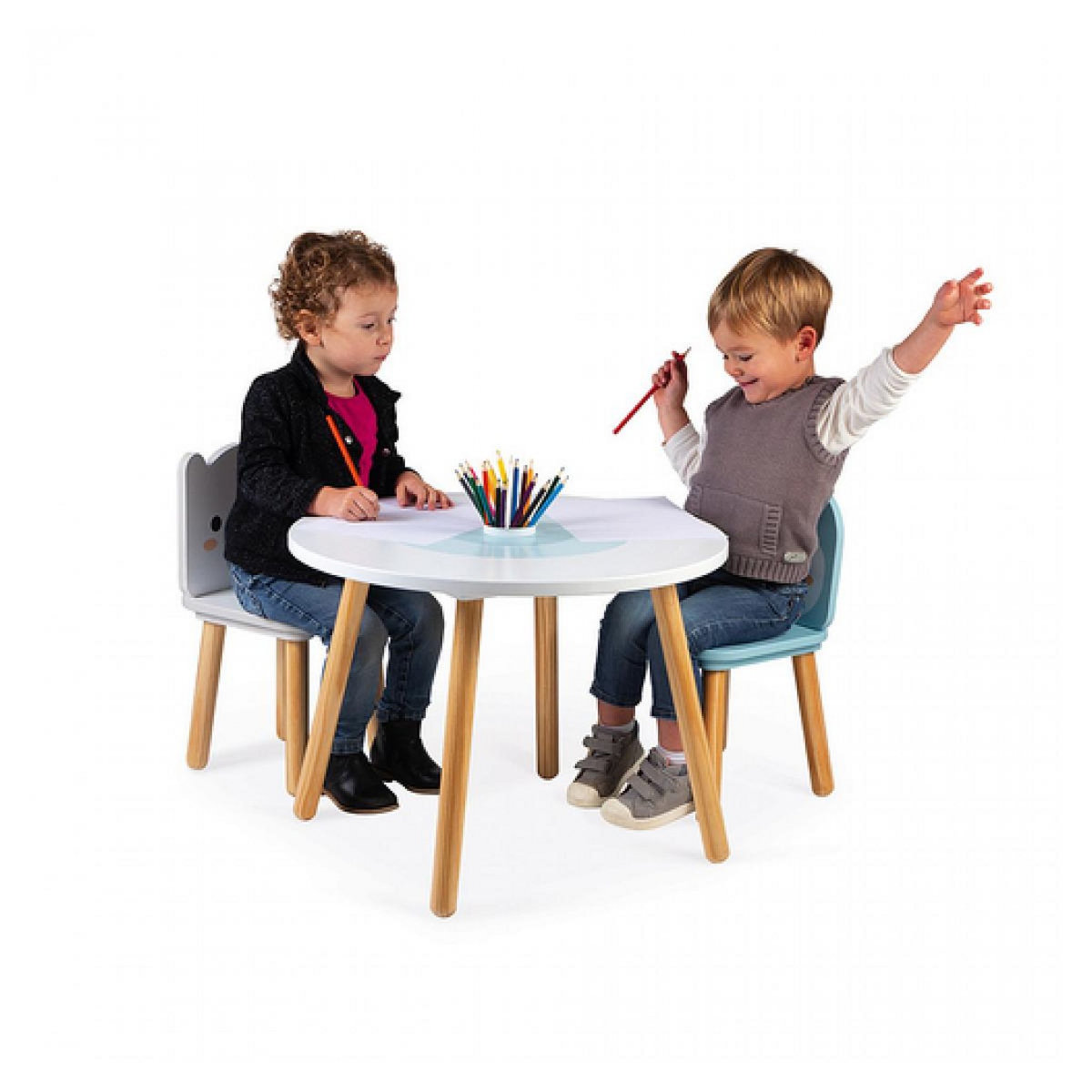 Juratoys-Janod Table et 2 chaises - Banquise