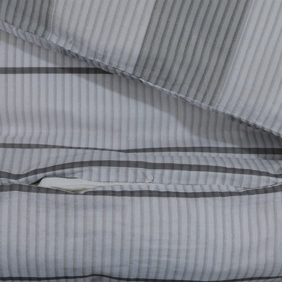 VIDAXL Ensemble de housse de couette Gris 200x200 cm Coton