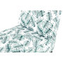Voir la diapositive 3 : Paris Prix Fauteuil Design Imprimé  Indira  84cm Blanc & Vert