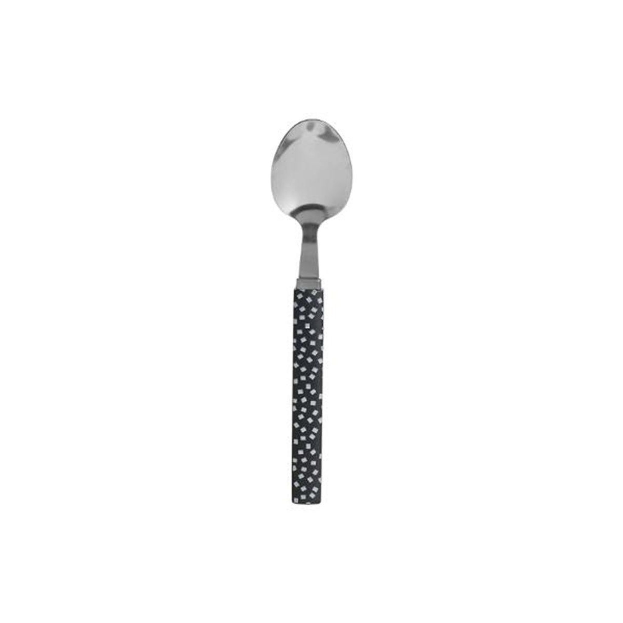 Voir la diapositive 5 : SECRET DE GOURMET Ménagère 24 Pièces Avec Rack  Géo  24cm Noir