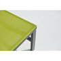 Voir la diapositive 3 : CONCEPT USINE Lot de 2 transats en aluminium gris foncé et vert BARI