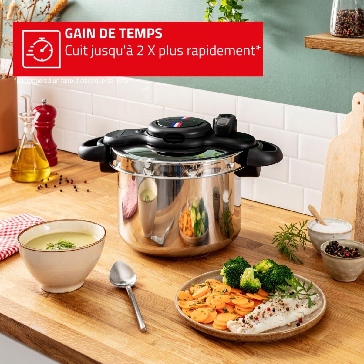 SEB Autocuiseur ClipsoMinut à la Francaise 9L + minuteur