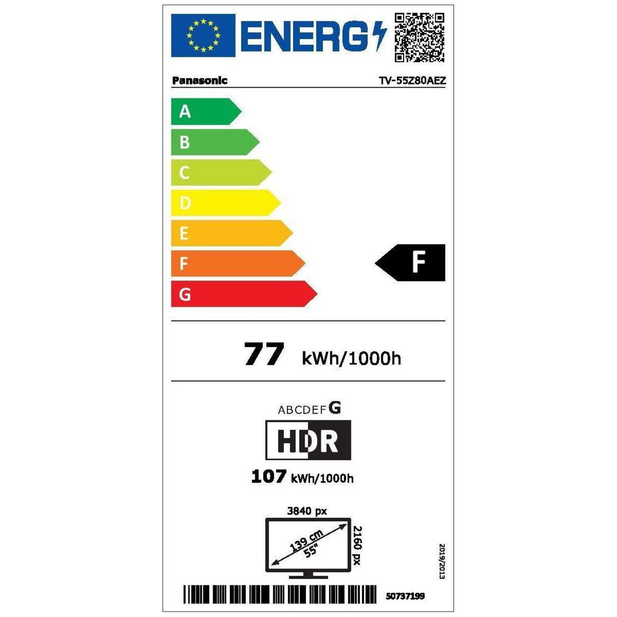 PANASONIC TV OLED TV-55Z80AEZ