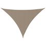 Voir la diapositive 2 : VIDAXL Voile de parasol tissu oxford triangulaire 3x4x4 m taupe