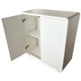 Voir la diapositive 4 : Paris Prix Buffet 2 Portes Design  Alphonse  85cm Blanc