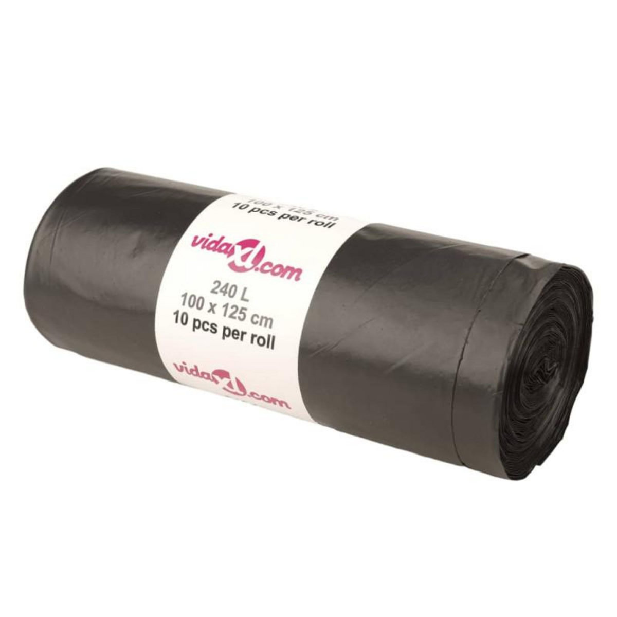 VIDAXL Sacs poubelles 150 pcs noir 240 L