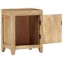 Voir la diapositive 4 : VIDAXL Table de chevet 40x30x50 cm Bois de manguier massif