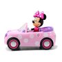 Voir la diapositive 3 : SIMBA.DICKIE.GROUP Cars - Voiture radiocommandée Majorette - Minnie - 1 figurine Minnie incluse - Pile non incluses