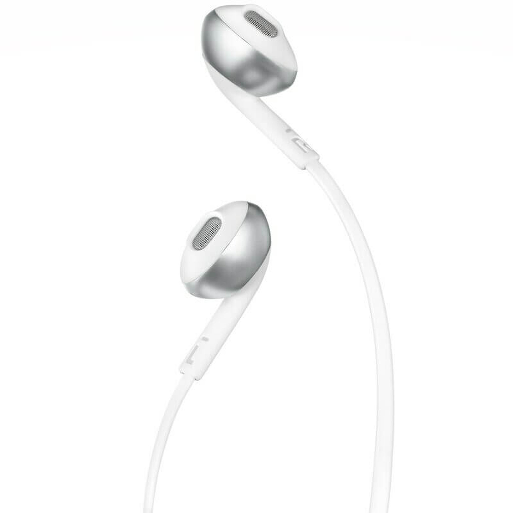 Voir la diapositive 3 : JBL Écouteurs boutons JBL T205 - Silver