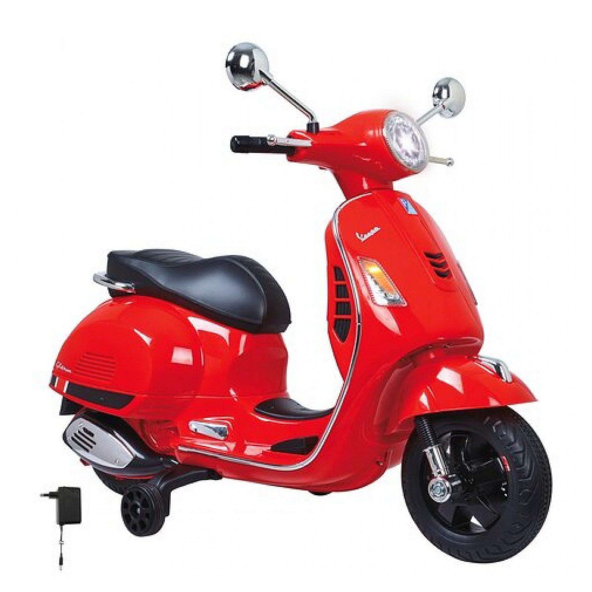 Voir la diapositive 2 : Jamara Ride-on vespa gts 125 rouge 12v