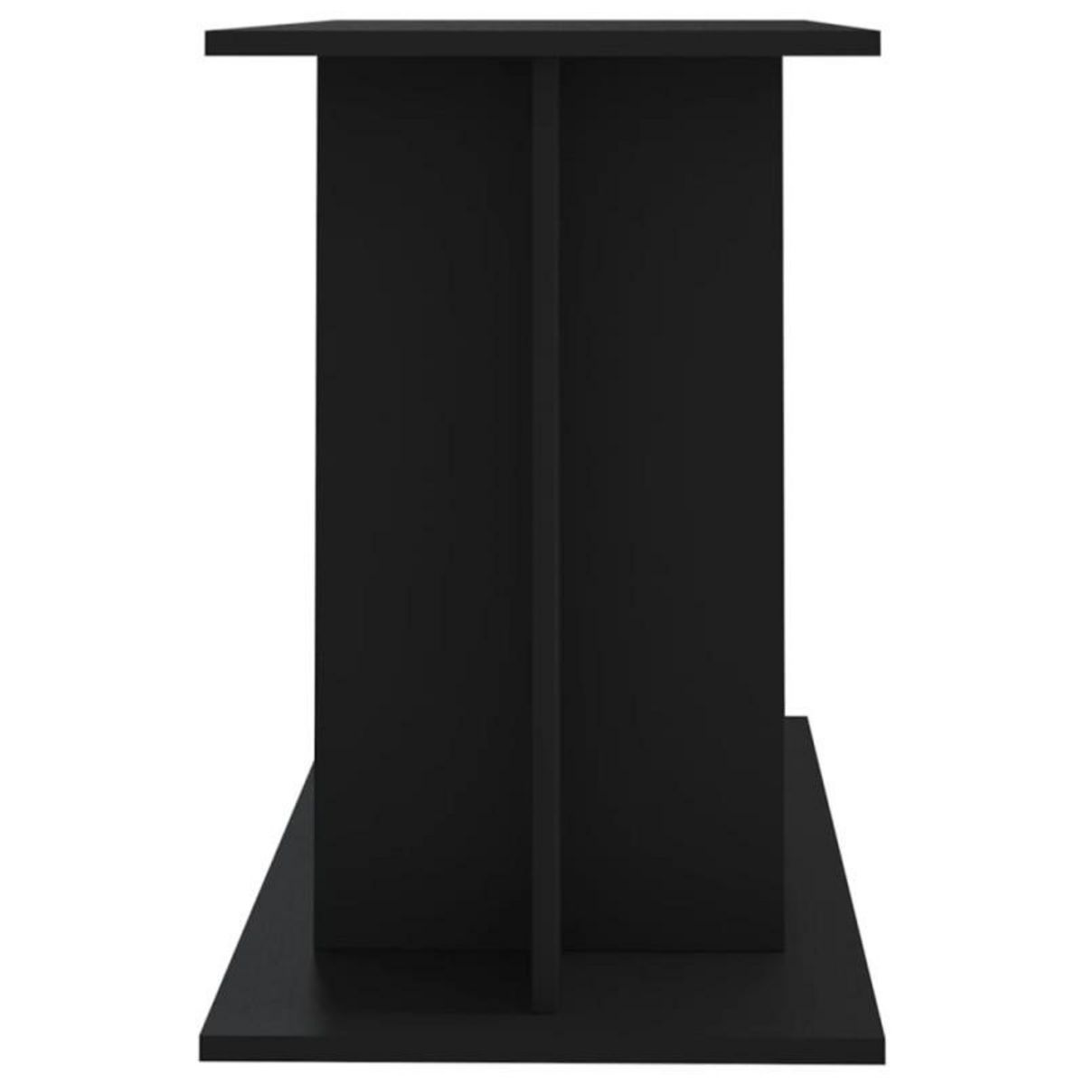 VIDAXL Support pour aquarium noir 100x40x60 cm bois d ingénierie