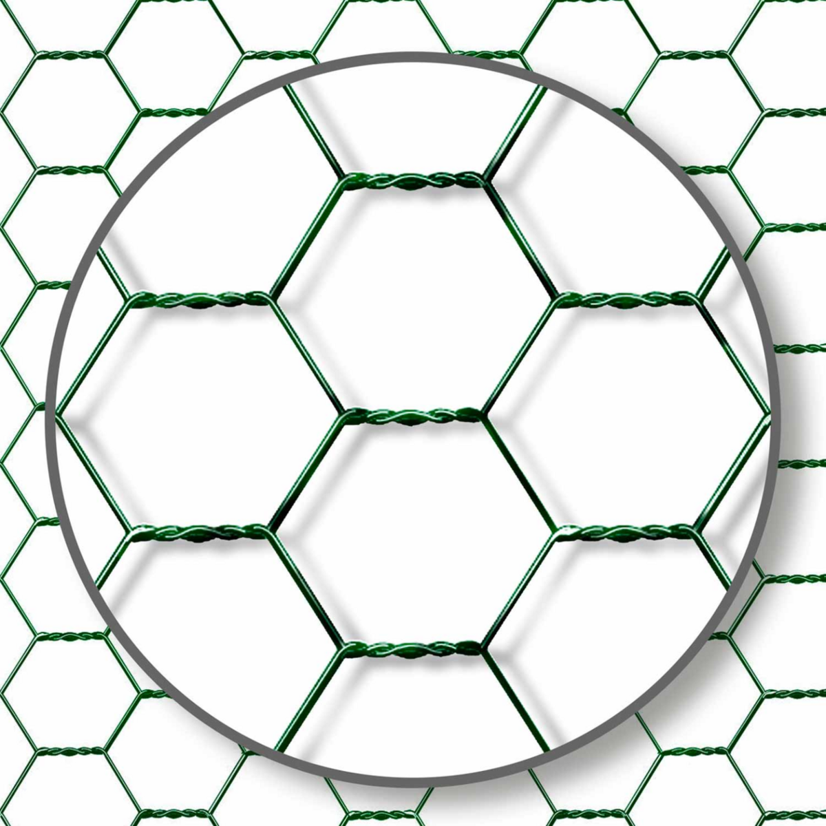 ID MARKET Enclos poulailler 9 m² parc grillagé 3x3 M acier galvanisé