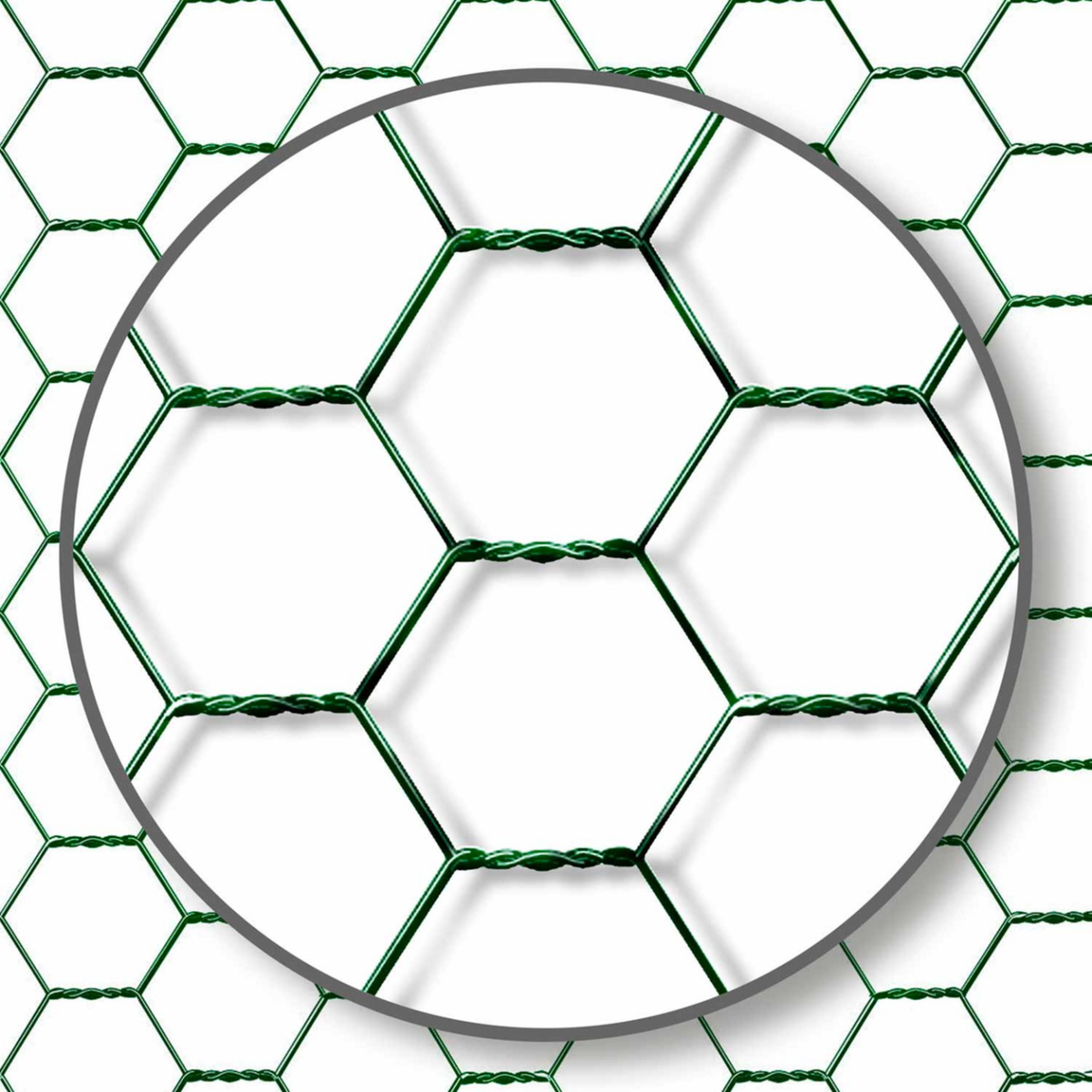 ID MARKET Enclos poulailler 9 m² parc grillagé 3x3 M acier galvanisé