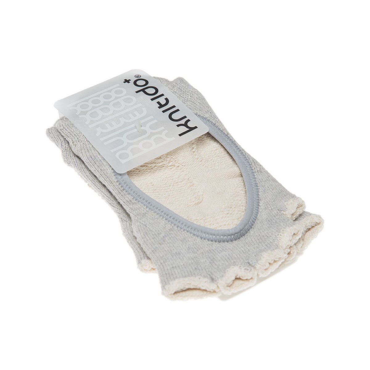  Chaussette Invisibles - 1 paire - Sans orteil - Anti dérapante - Yoga - Coton bio - Kokoro