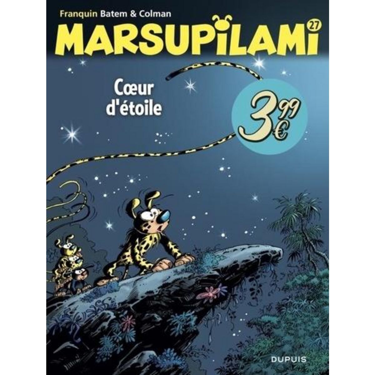 MARSUPILAMI TOME 27 : COEUR D'ETOILE, Franquin André